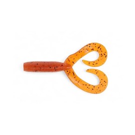 Grub Double Tail 4 Inch Soft Plastic Jig Trailers 1520 9003 Fire Craw Fishing Lures Bass Jigging Bait Jig Lure Weedless Soft Plastic Swimbait Accessories Freshwater