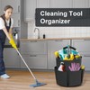 Bototack Cleaning Caddy with Handle, Cleaning Products Organiser, 17L Foldable