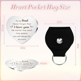 Dad Gifts,Daddy Gifts,Gifts for Dad,Dad Birthday Gifts,Christmas Dad Gifts,Presents for Dad,New Dad Gifts,Dad Gifts from Daughter,Stocking Fillers for Dad,Fathers Day Dad Gifts,Pocket Hug for Dad