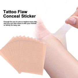 Invisible Scar Cover up Tape - Flaw Conceal Sticker,Cover up Tape Bandages, Skin Concealing Tape, Skin Invisible Concealer Sticker for Hide Skin Spots, Birthmarks