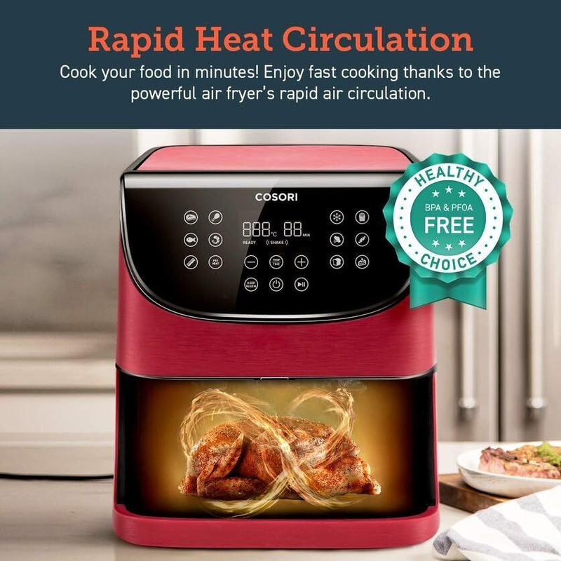 COSORI Air Fryer 5.8QT Oil-Free XL Electric Hot Air Fryers