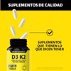 Beyond Vitamins | Vitamina D3 + Vitamina K2 con Aceite