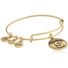 Alex and Ani Syracuse University Logo Expandable Rafaelian Gold Bangle