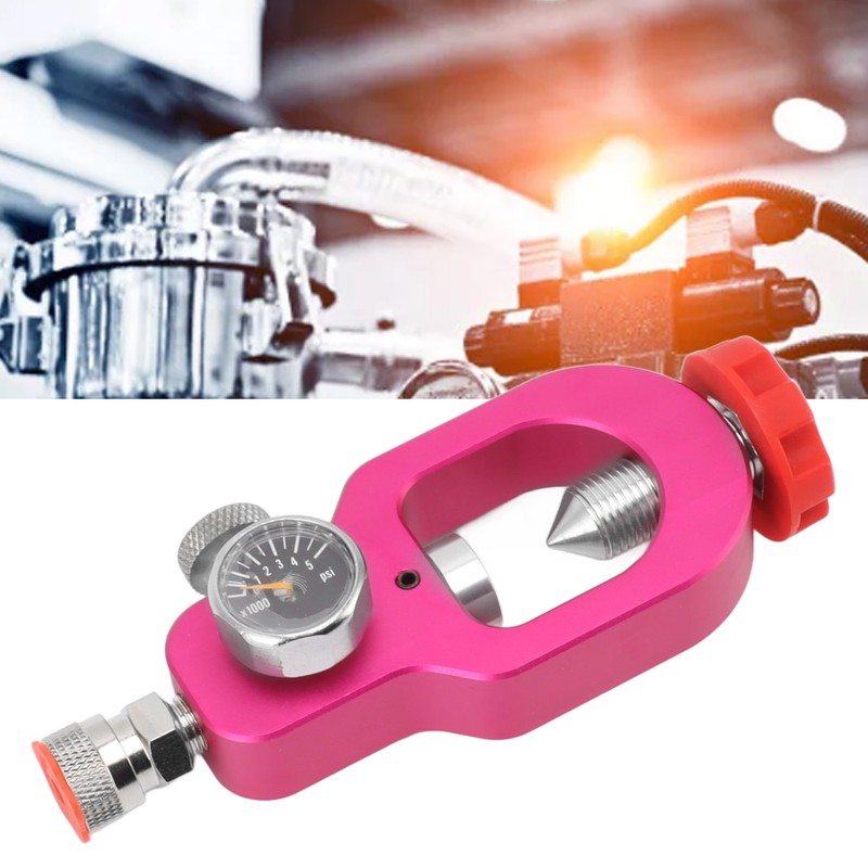 CO2 Tank Test Valve Stainless Steel Aluminum Alloy Good Sealing