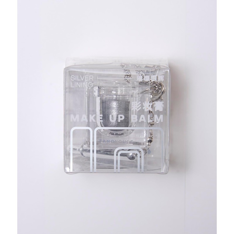FANCYCUBE Highlight Balm, Wet Luster Pearl Skin, Silver Lining, Glitter,
