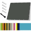 Awning Waterproof, Rectangular with Eyelets, Wind and 95% UV Protection,