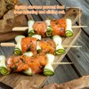 DOUDOULE Bamboo Skewers for Appetizers, [10 Inch, 200PCS] Long Cocktail