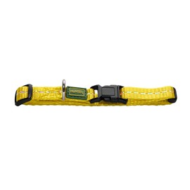 HUNTER Collar Tripoli Vario Basic, S Nylon yellow, reflecting