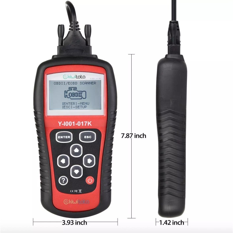 kiwitatá Car Scanner Tool EOBD OBD2 Automotive Diagnostic Engine Fault