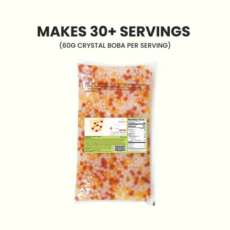 Bossen Crystal Boba (Rainbow)
