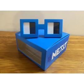 New- Bud Light Next Nouns Inspired Glasses - Super  Bowl Commercial - In Hand