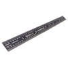 5R Flexible Machinist Ruler with Markings - 6 Inches, Black