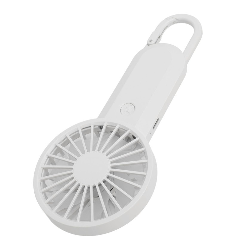 Handheld Fan USB Rechargeable Hand Fan Silent Operation Easy Hanging