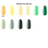 Kodi Professional GREEN & YELLOW series Gel Nail Polish Color