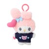 Sanrio 181765 Mascot Holder (Denim Patch) My Melody Plush Keychain