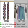 Aulock 2 Pack Legging Storage Organizer- Hanging Closet Organizer System