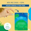 Calgee Vegan Omega 3-450mg DHA & EPA Fatty Acids -