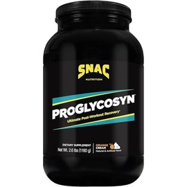 SNAC Proglycosyn Ultimate Post Workout Recovery Formula, Orange Cream, 2.6 Pounds