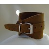 Leather Bracelet 5.8 cm Wide Light Brown Wrap Bracelet, Leather,