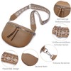 FOMAX Women's Bum Bag, Wide Shoulder Strap in Bohemian Style,