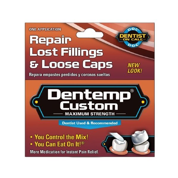 Dentemp Maximum Strength Custom Repair Lost Fillings & Loose Caps - 1 each