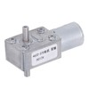 Double Shaft Gear Motor Self Locking CW CCW Aluminum Alloy