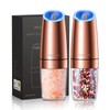 FORLIM Gravity Electric Salt and Pepper Grinder Set, Upgraded 4