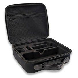 MediMuc Original PoolLAB 2.0 Storage Case with Plenty of Space for PoolLab 2.0, Reagents and Accessories, Dimensions: 25.0 x 20.5 x 8.5 cm (L x W x H), black, Case for PoolLab 2.0