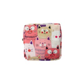 Tabanzhe Sanitary Napkin Storage Bag-Portable Period Pouch Teen Tampon Disposal Bags Sanitary Pad Holder Bag Feminine Product Organizer for School Teen Girls Women