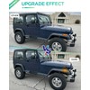 PWOBVZ Full LED Side Marker Lights for 1987-1995 Jeep Wrangler