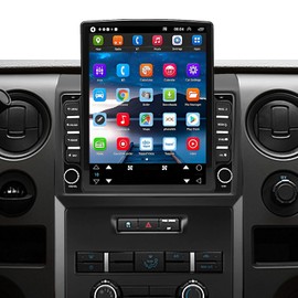 9.7 inch Car Radio for Ford F150 2009 2010 2011 2012 2013 2014 Double Din CarPlay Android Auto [2+32G] Blluetooth Screen Stereo with GPS WiFi Bluetooth FM Backup Camera