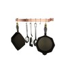 Enclume Handcrafted 30" Easy Mount Wall Rack w 6 Hooks,