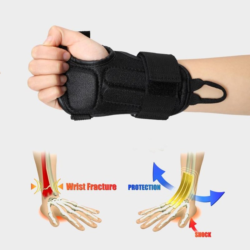 ERUMEI Pro Wrist Guards for Snowboarding and Skateboarding, Sport Protection