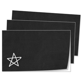 20-Pack, Large Chalkboard Sticker Labels Sheet, Erasable and Reusable - 25 x 15cm