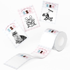 NIIMBOT B21 Pro 300DPI Photo Labels– Print HD Thermal Labels(2''x2.76'', 50x70mm) for Memories, Notes, Lists & DIY Projects – Compatible with B21 Pro Only