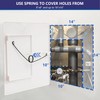 EASY-EXS Access Panels Spring-Fit 14"x14" (External 16"x16") Square (SAP1414) for
