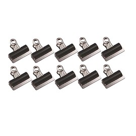 Q-Connect Grip Clip 75mm Black (10 Pack)