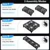 GDSTIME 4x120mm Powerful Computer Fans with AC Powered 100V 240V