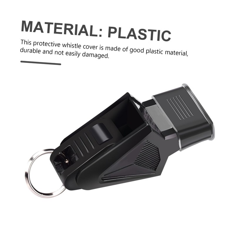OHPHCALL Whistle Accessories 20pcs Plastic Whistle Cover for Basketball Lid