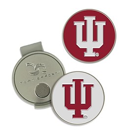 Team Effort Indiana Hoosiers Hat Clip & 2 Ball Markers