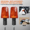 Motoparty Short-stem Turn Signals for Suzuki DR350 DR650 DR 125