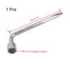 Piutouyar 21mm Car Spare Tire Wrench, Heavy Duty Tire Lug
