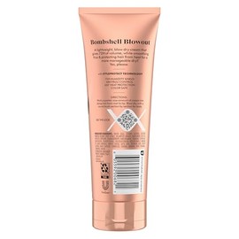 Nexxus Smooth and Full Blow Dry Balm Frizz Control, Volume and Heat Protect Weightless Style Styling Dry Balm for Smooth and Full Hair 6 oz
