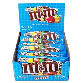 Mars Japan M&M'S Crispy Single 1.5 oz (42 g) x 12 Bags