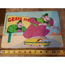 Grape Ape Classic Cartoon 8x12 Metal Wall Sign