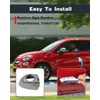 OWNDR Chrome Exterior Door Handle Cap Fit for Fiat 500X