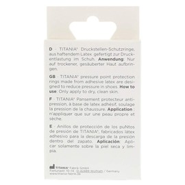 Titania 1 Feet Pressure Points Protective Rings (Pack of 1 x 9 g)