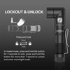 SMINGXI T5 1400 Lumens Rechargeable LED Flashlight, 90 Degree Adjustable