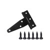 FGen 10pcs 3-inch Galvanized T-Shaped & Triangular Hinge Door