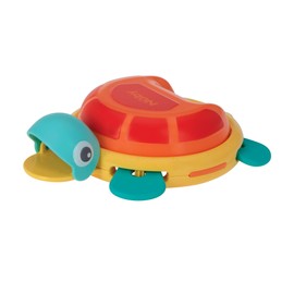 Nuby Turtle Tambourine Bath Toy and Musical Instrument - Baby Bath Toy - 12+ Months